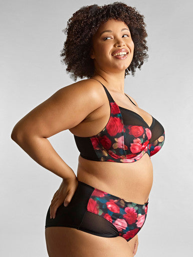 Sculptresse Bliss Full Cup Bra Rose Print