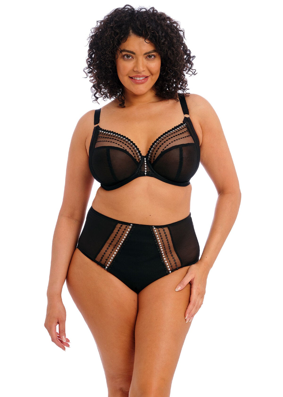 Elomi Matilda UW Plunge Bra Black