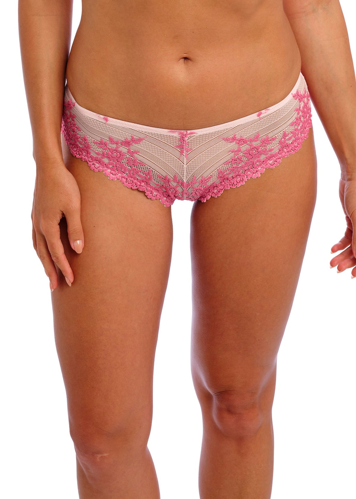 Wacoal Embrace Lace Tanga Ballet Slipper/chateau Rose