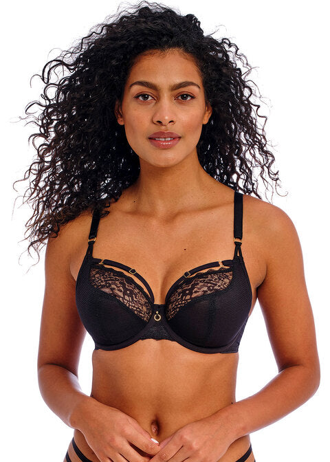 Freya Temptress Uw Plunge Bra Black