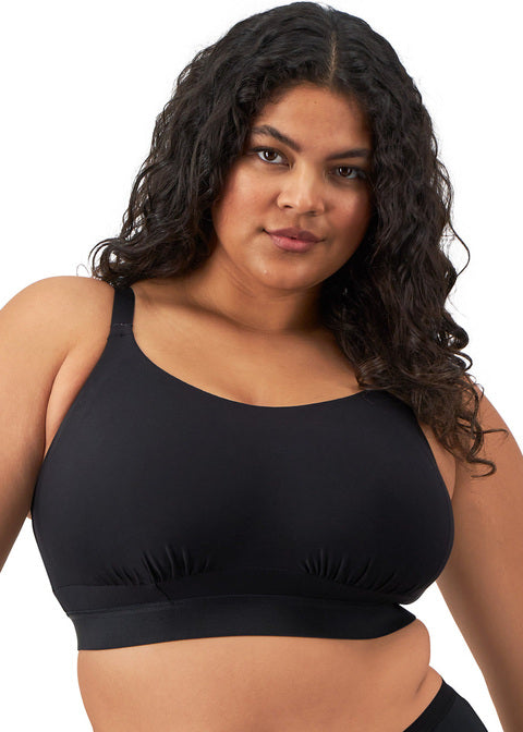 Elomi Downtime Non Wired Bralette Black