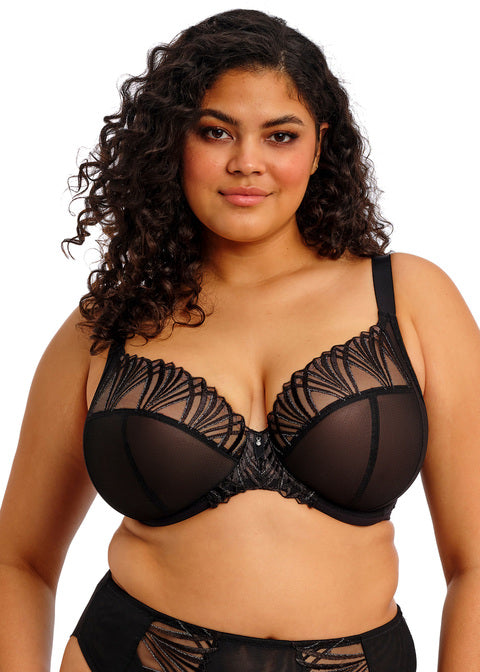 Elomi Reja Uw Plunge Bra Black