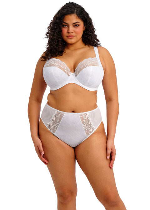 Elomi Lucie Uw Plunge Stretch Bra White