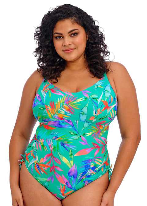 Elomi Toyama Tides Non Wired Swimsuit Jade