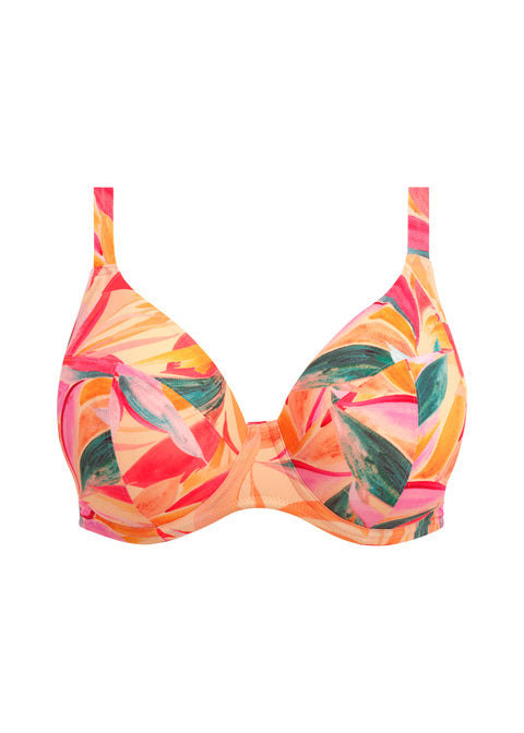 Elomi Sancho Beach Uw Plunge Bikini Top Mango