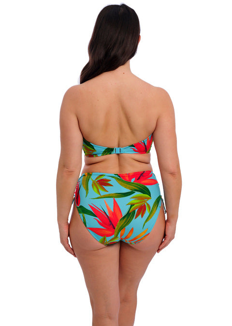Fantasie Pichola High Waist Bikini Brief Aqua