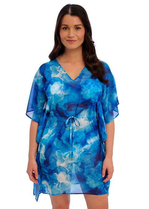 Fantasie Saunton Sands Kaftan Dazzling Blue