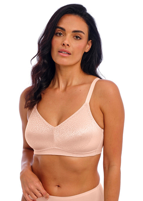 Wacoal Back Appeal Wire Free Bra Rose Dust