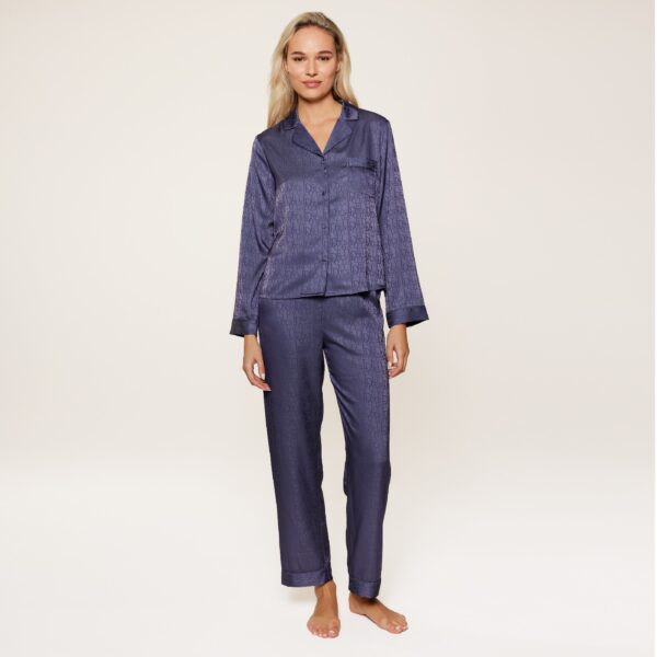 Lingadore Silky Soft Pyjama Set Dark Denim
