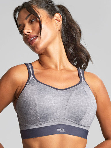 Panache Boundless Non Wired Sports Bra Charcoal Grey