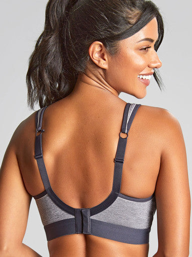 Panache Boundless Non Wired Sports Bra Charcoal Grey