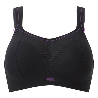 Panache Non Wired Sports Bra Black