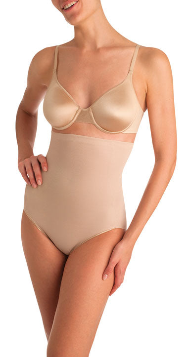 Naomi & Nicole Unbelievable Comfort Hi Waist Brief Nude 775