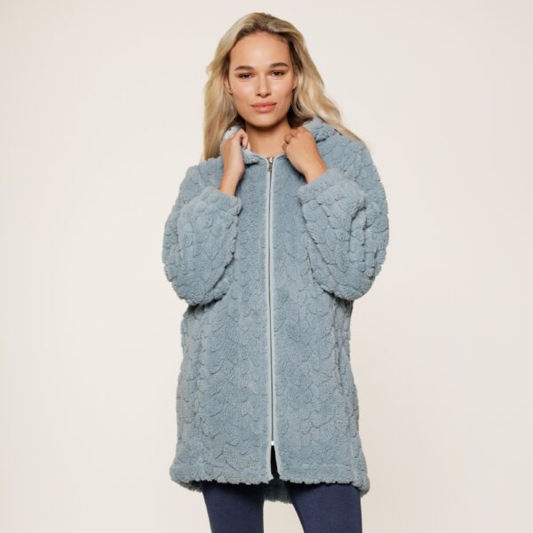 Lingadore Fluffy Wrap Cardigan Arona Blue