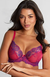 Panche Ana Plunge Bra Orchid/Indigo