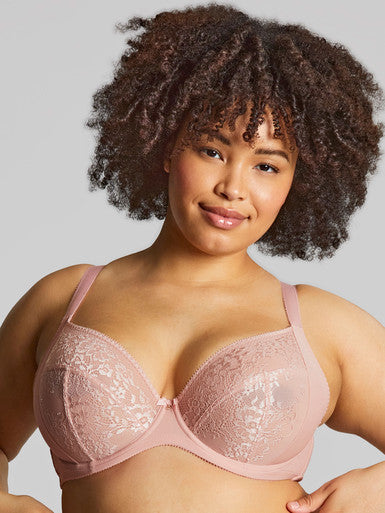 Sculptresse Roxie Plunge Bra Misty Rose