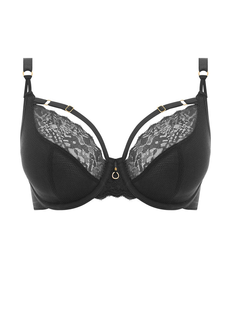 Freya Temptress Uw Plunge Bra Black
