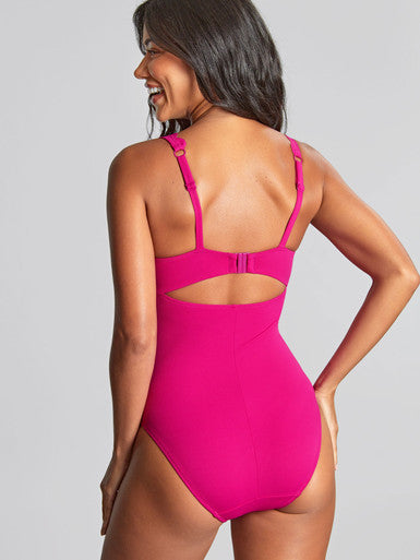 Panache Spirit Rita Plunge Swimsuit Magenta