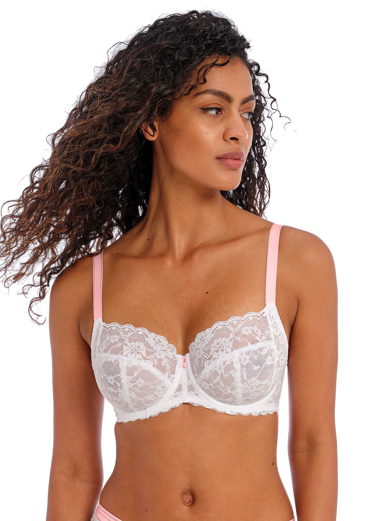 Freya Offbeat Uw Side Support Bra White