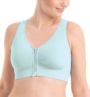 Anita Lynn Mastectomy Front Closure Bra Mint
