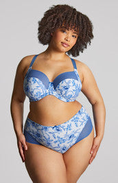 Sculptresse Bliss Full Cup Bra Blue Floral