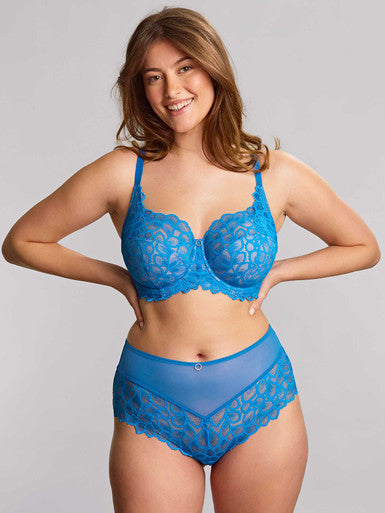 Panache Allure Deep Brief Azure Blue