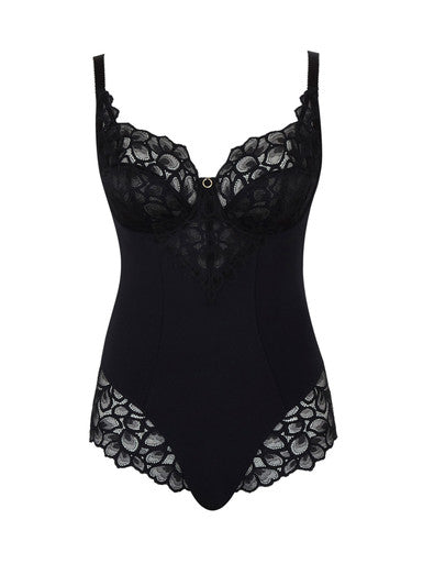 Panache Allure Full Cup Bodysuit Black