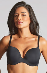 Panache 365 Moulded Plunge Bra Black