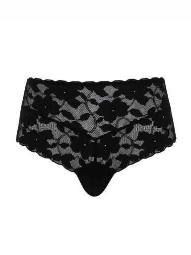 Panache Amour Deep Brief Black