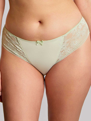 Panache Celeste Brazilian Brief Pistachio