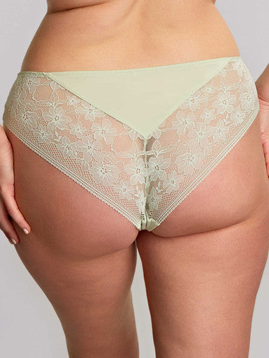 Panache Celeste Brazilian Brief Pistachio