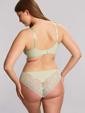 Panache Celeste Brazilian Brief Pistachio