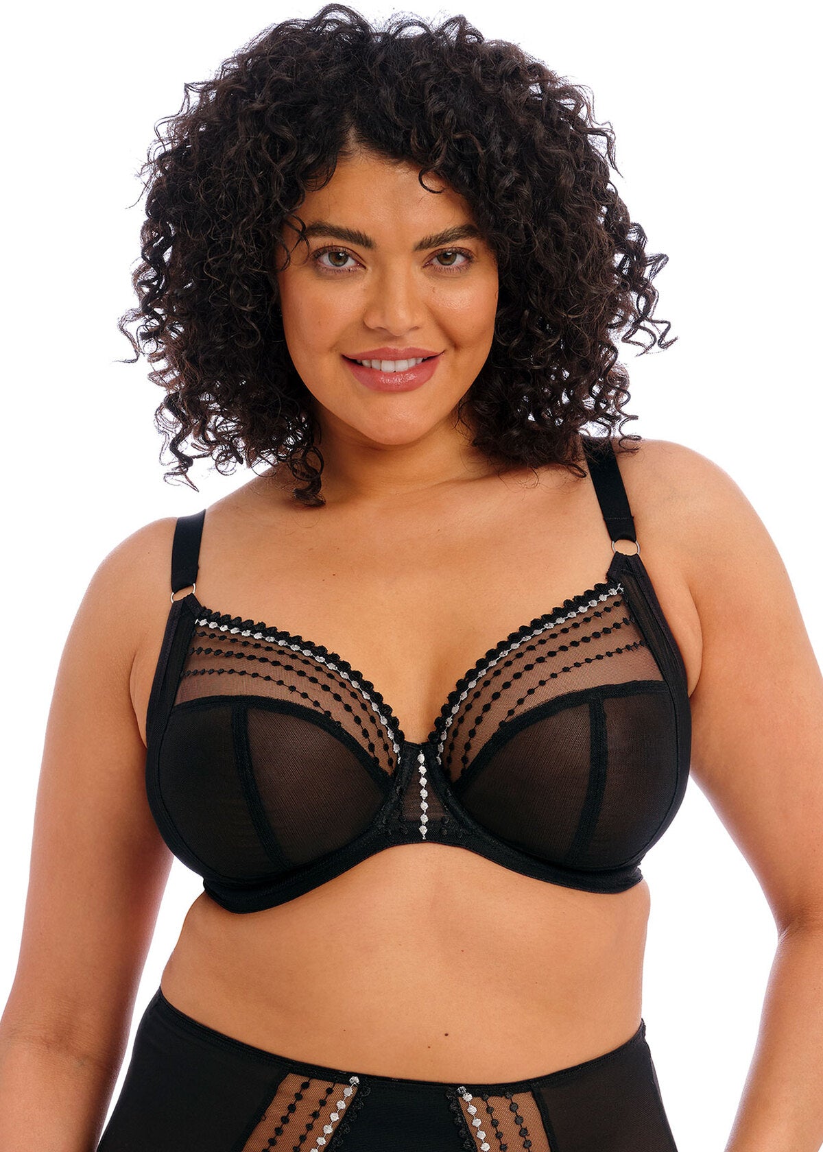 Elomi Matilda UW Plunge Bra Black
