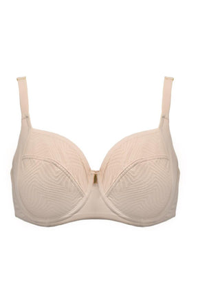 Pour Moi Charmed Underwired Non-Padded Side Support Bra Pearl