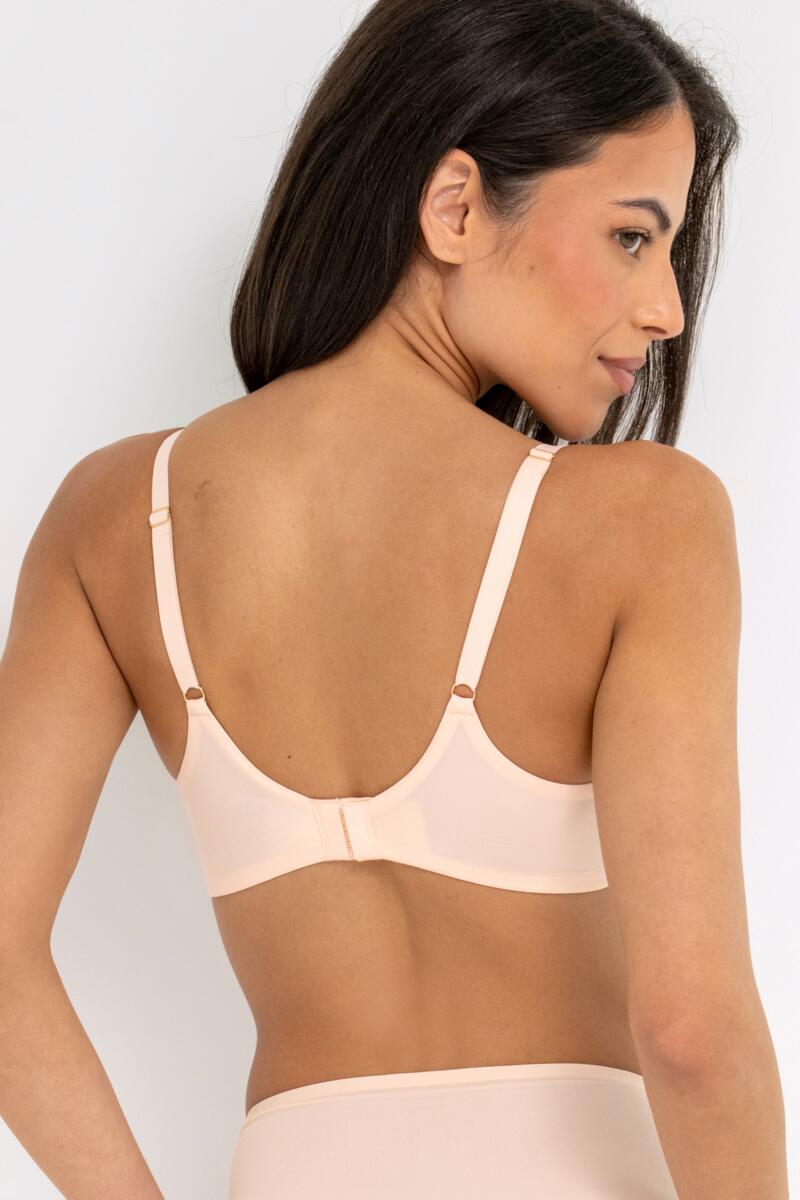 Pour Moi Charmed Lightly Padded Plunge Bra Pearl