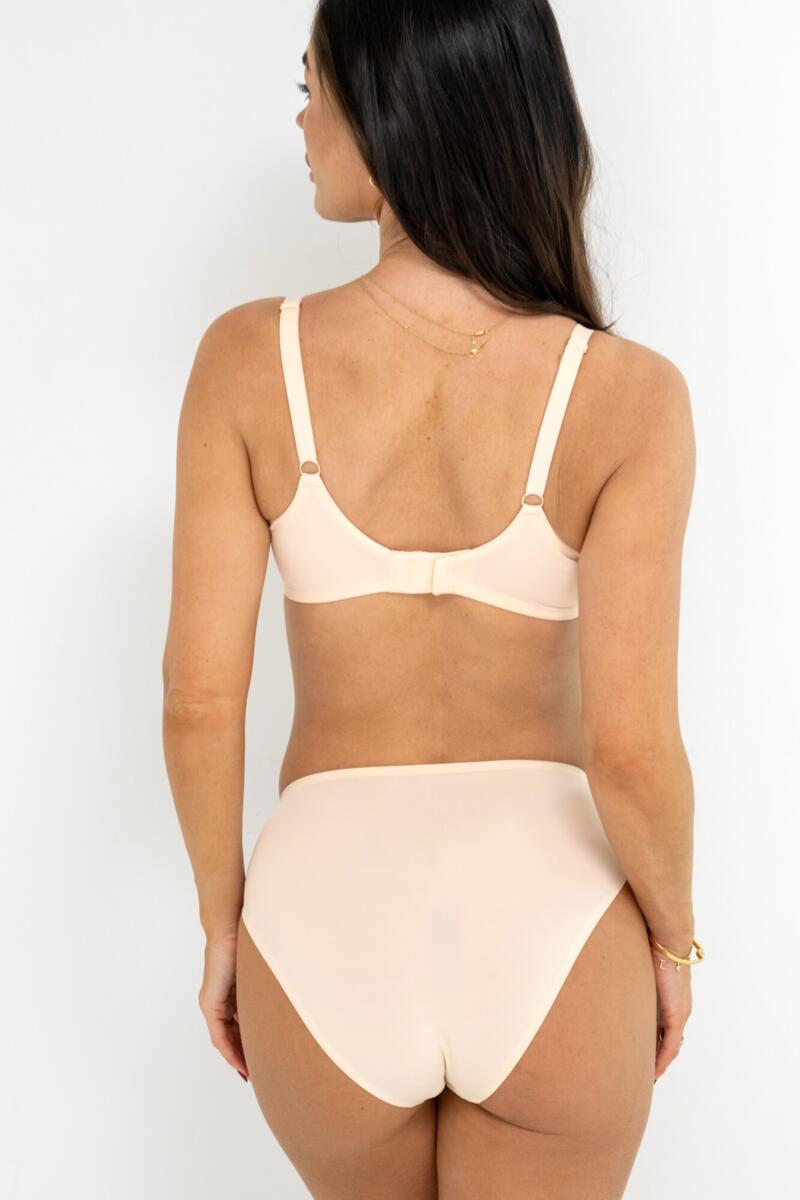 Pour Moi Charmed Smoothing Midi Brief Pearl