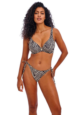 Freya Fiji Falls Tie Side Bikini Brief Black