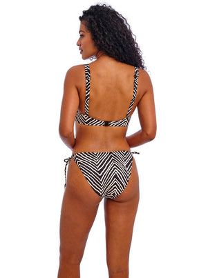 Freya Fiji Falls Tie Side Bikini Brief Black