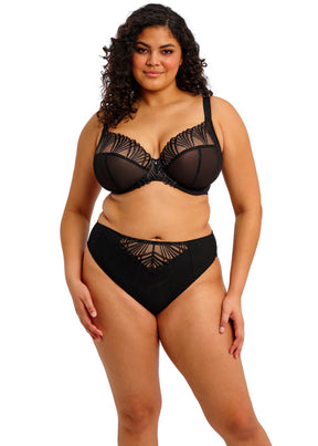 Elomi Reja Brazilian Brief Black