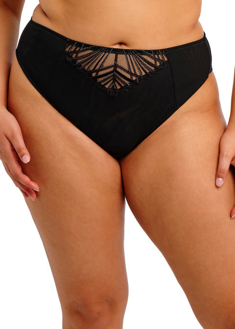 Elomi Reja Brazilian Brief Black