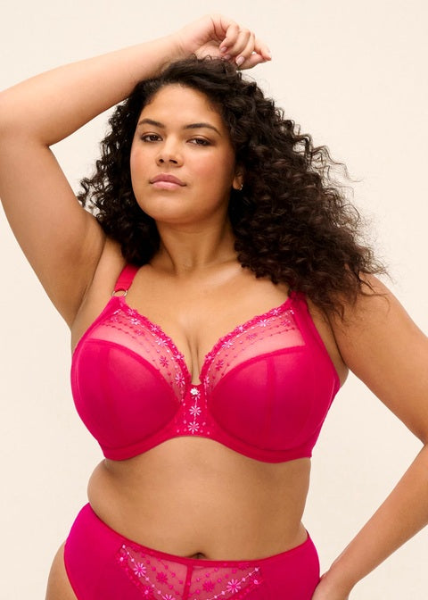 Elomi Matilda Uw Plunge Bra Hot Pink