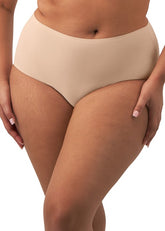 Smoothease Invisible Stretch Curve Brief Natural Beige