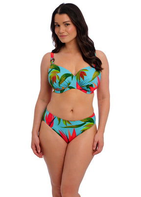 Fantasie Pichola Uw Gathered Full Cup Bikini Top Aqua