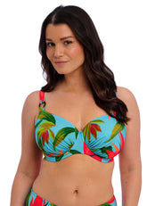 Fantasie Pichola Uw Gathered Full Cup Bikini Top Aqua