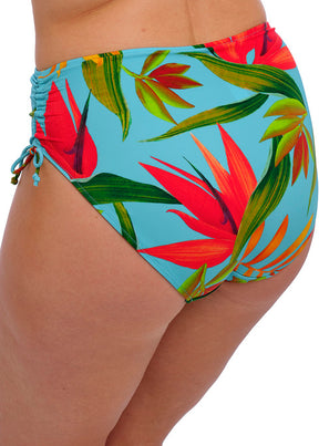 Fantasie Pichola High Waist Bikini Brief Aqua