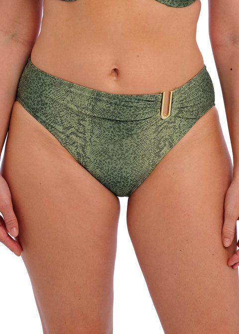 Fantasie Maya Bay Mid Rise Bikini Brief Peridot