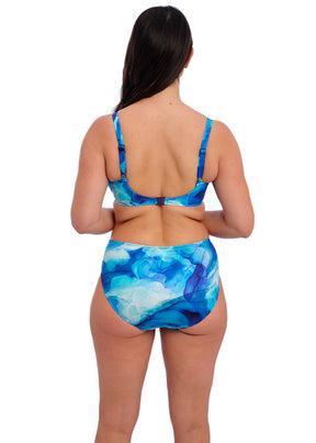 Fantasie Saunton Sands Uw Gathered Full Cup Bikini Top Dazzling Blue