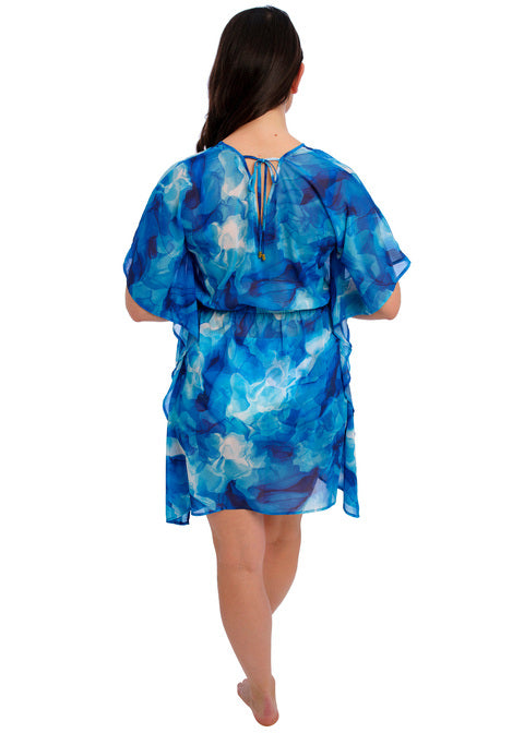 Fantasie Saunton Sands Kaftan Dazzling Blue