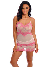Wacoal Embrace Lace Chemise Ballet Slipper/chateau Rose