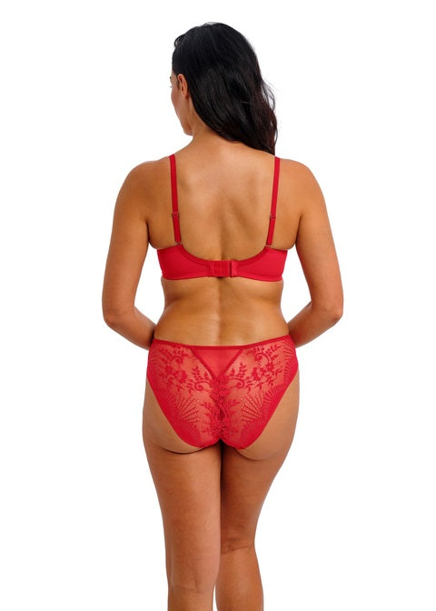 Wacoal Sensu Lace Midi Brief Salsa